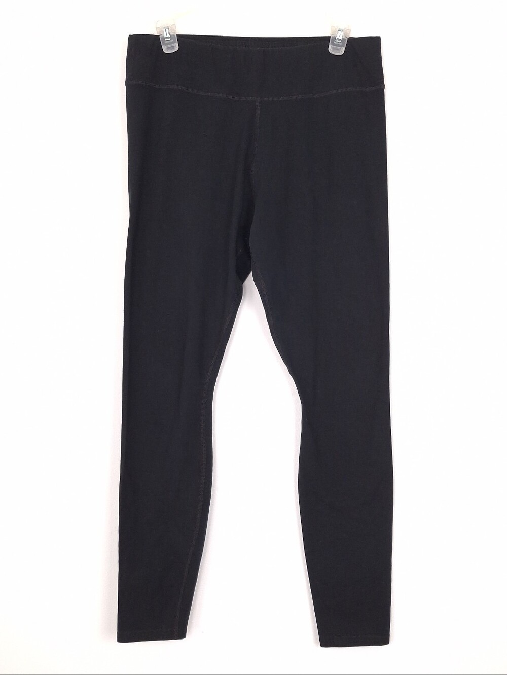Pact organic cotton On The Go Leggings stretch jersey knit athleisure black